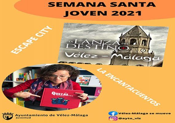Juego de aventuras y cuentacuentos infantil por Semana Santa en Vélez-Málaga