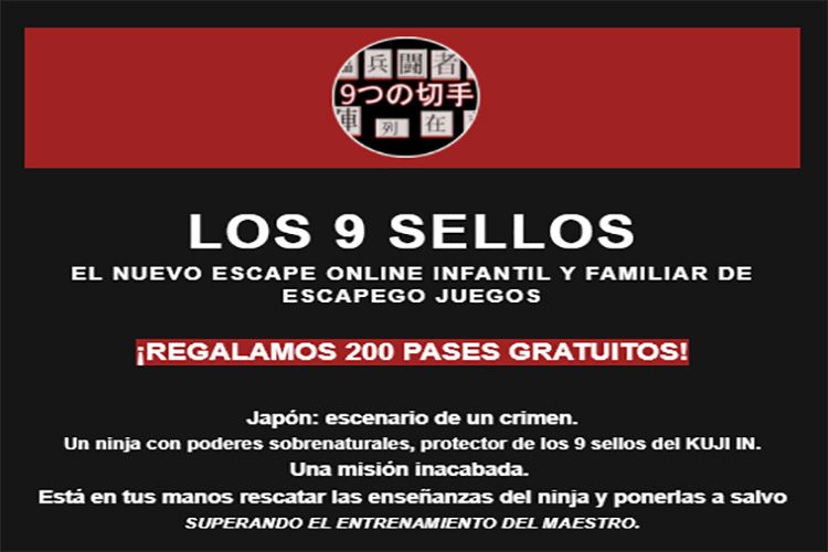 Escapego Juegos regala 200 pases para su nuevo escape room online