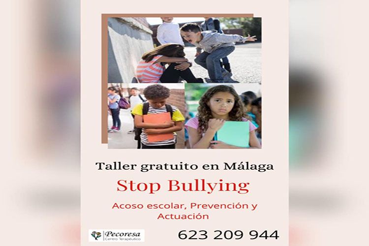 Taller gratis en Málaga sobre el Bullying y el acoso escolar para madres y padres