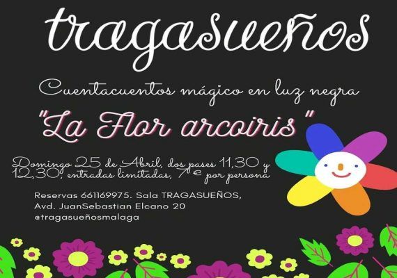Cuentacuentos infantil en Málaga: “La Flor arcoíris”