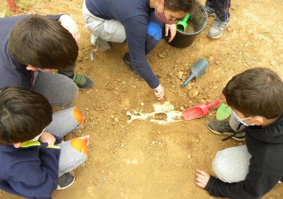 Campamento de verano para niños sobre Prehistoria en Málaga con ArqueoEduca