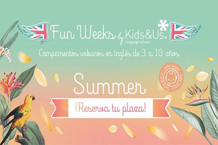 Campamentos de inglés para niños: las FunWeeks de Kids&Us Málaga y Torremolinos, la manera más divertida de mantener el contacto con el inglés en verano