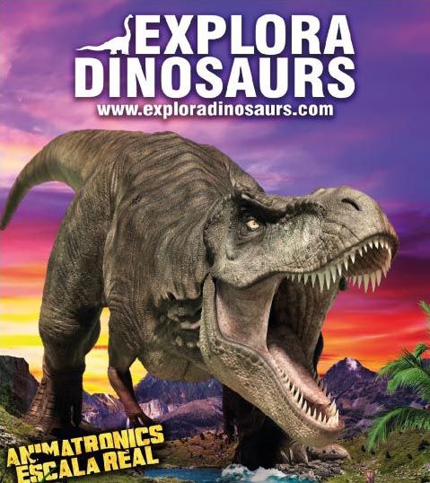 Exposición de dinosaurios a tamaño real en Málaga y Alhaurín de la Torre