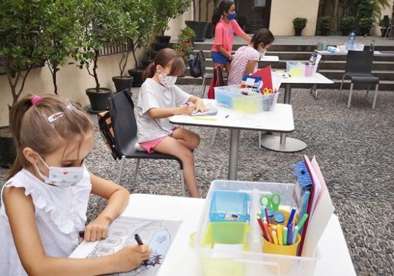 Talleres infantiles de verano en el Museo Picasso Málaga