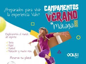 Campamento de verano deportivo para niños y adolescentes con Vals Sport Málaga