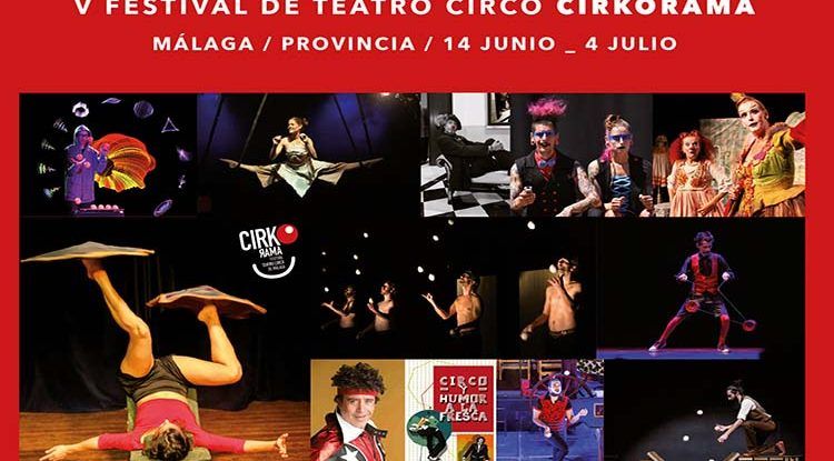 Festival Cirkorama: circo y talleres para familias con niños en Málaga y su provincia