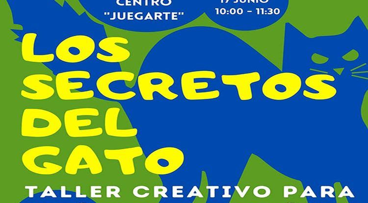 Taller creativo para niños en Rincón de la Victoria con JuegArte: 'Los secretos del gato'