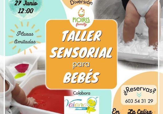 Taller sensorial para bebés