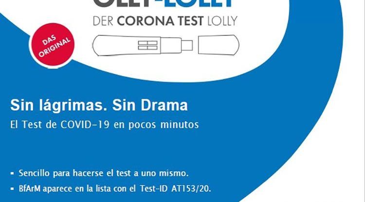 Test de COVID 19 para niños y jóvenes: práctico, sencillo, efectivo y sin llantos ni dramas