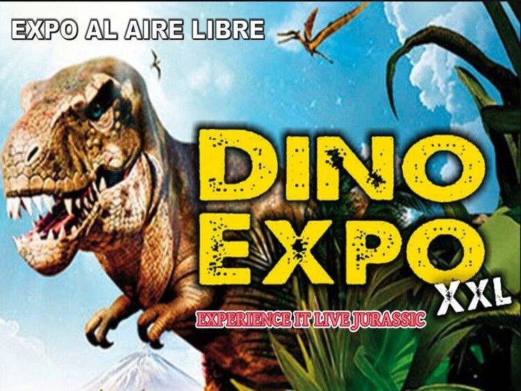 Exposición de dinosaurios al aire libre en Estepona para toda la familia