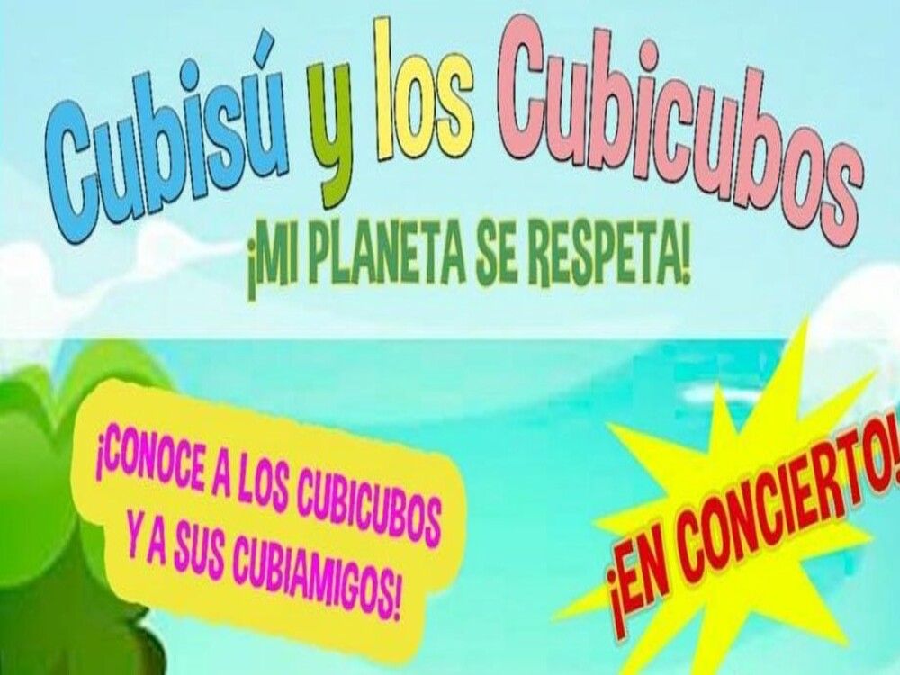 Concierto gratis para niños en Benalmádena: Cubisú y Los Cubicubos
