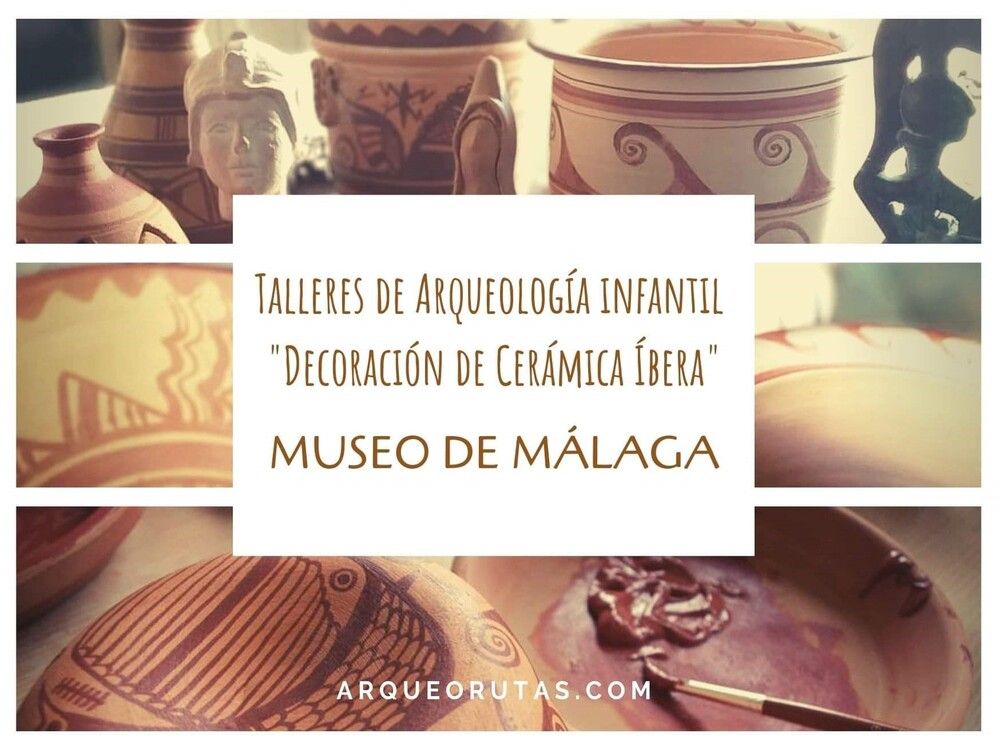 Taller gratis de arqueología para niños en el Museo de Málaga