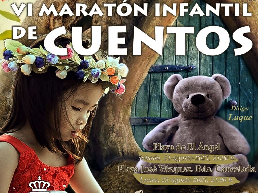 Maratón Infantil de Cuentos para niños gratis en Estepona