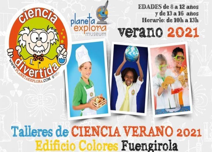 Campus científico para niños y jóvenes en Fuengirola: Ciencia Divertida