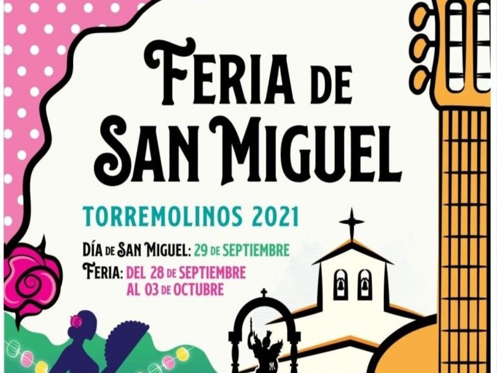 Feria de Torremolinos con atracciones y caseta infantil