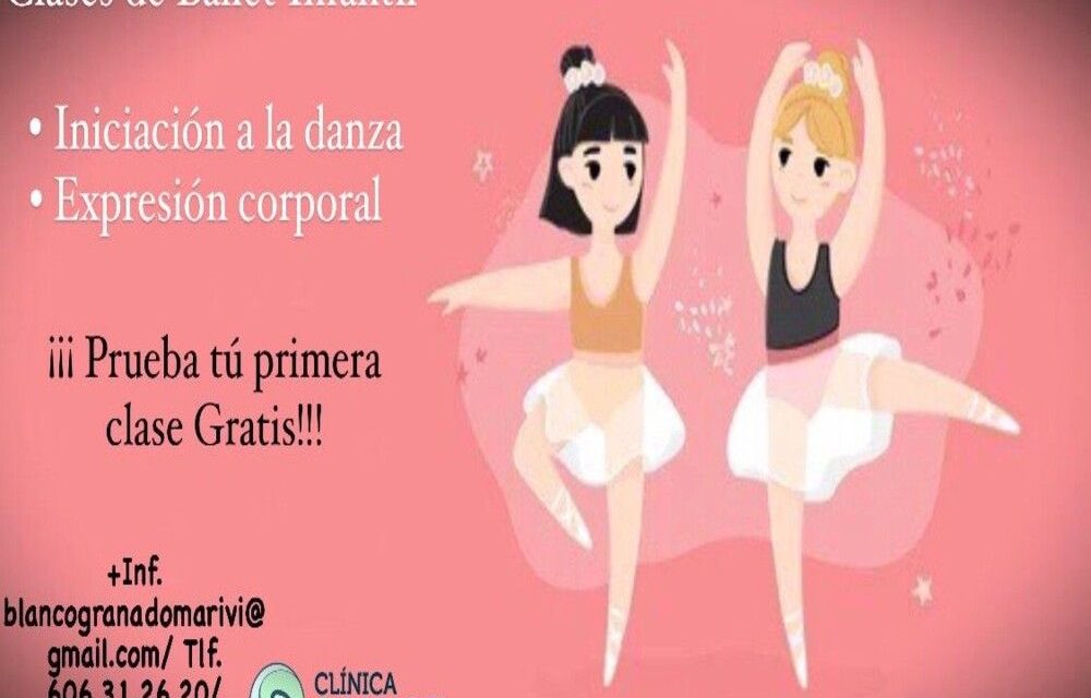 Extraescolares de ballet, flamenco y danza para niños en la Clínica San Gil de Teatinos