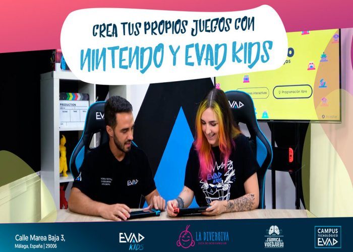 Curso de programación para jóvenes: EVAD y Estudio de Videojuegos