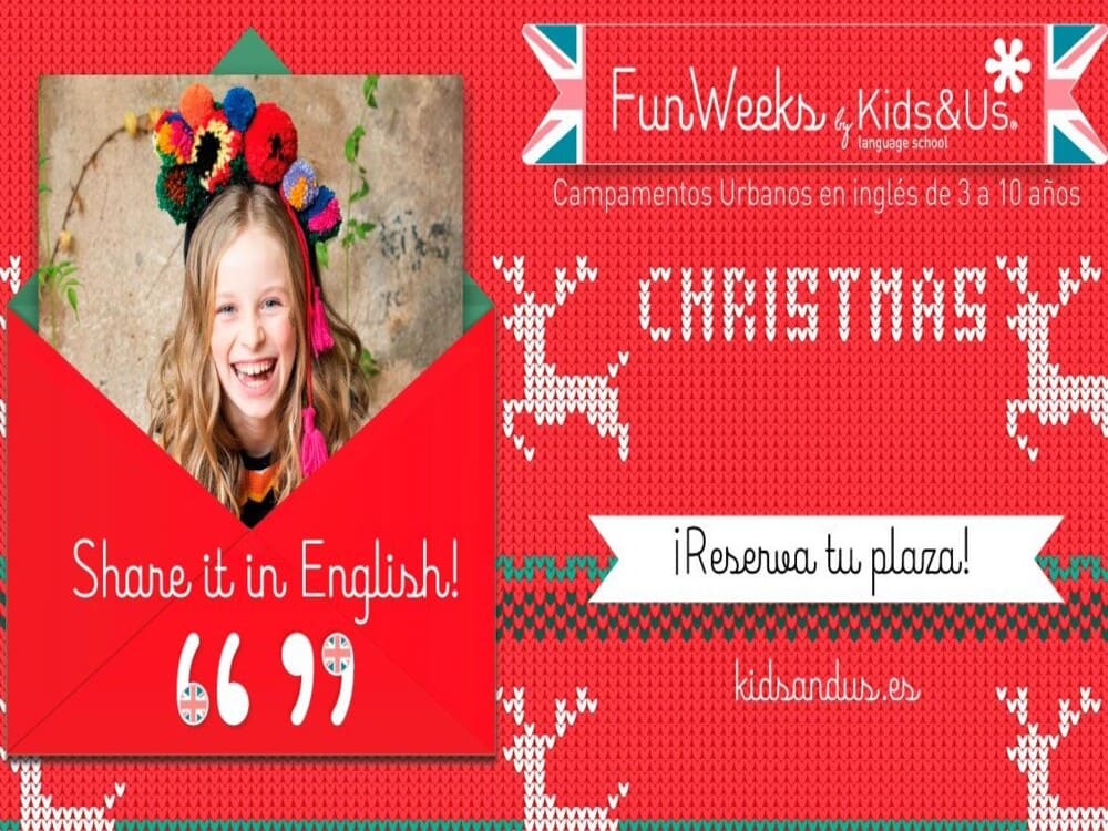 Campamento de Navidad en inglés con Kids&Us en Málaga: Christmas Fun Week
