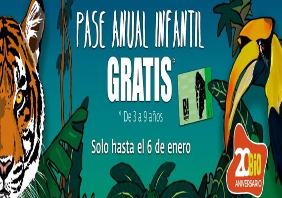 Pase anual gratis para niños en Bioparc Fuengirola por su 20 aniversario