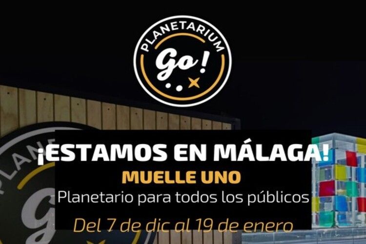 Planetarium Go llega a Málaga con películas para toda la familia