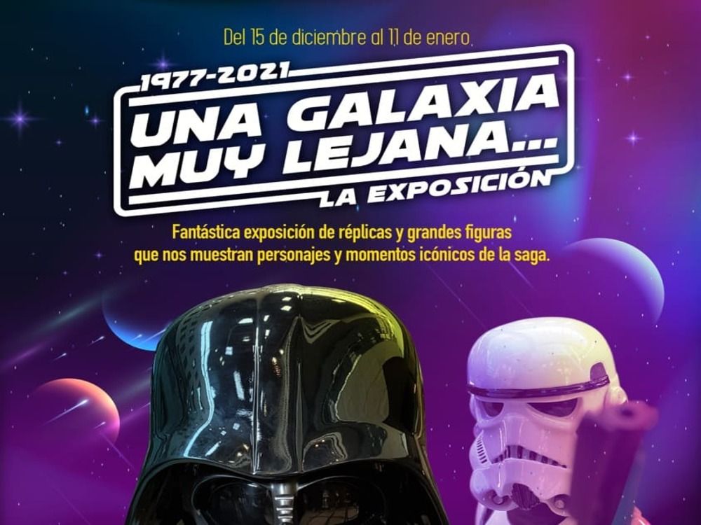 Exposición de Star Wars gratis para toda la familia en el CC Rincón de la Victoria