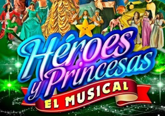 Musical 'Héroes y princesas' para niños y familias en el auditorio de Rincón de la Victoria