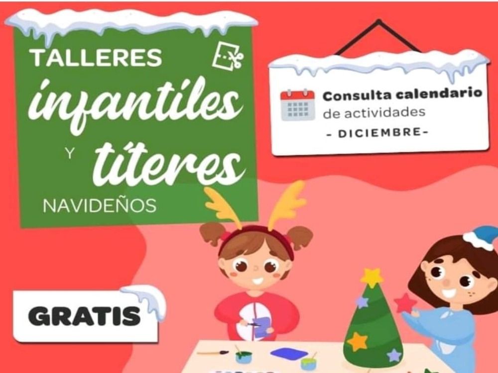 Talleres y títeres gratis para niños en CC La Verónica de Antequera
