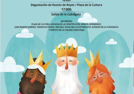 Cabalgata de Reyes Magos 2022 en Pizarra