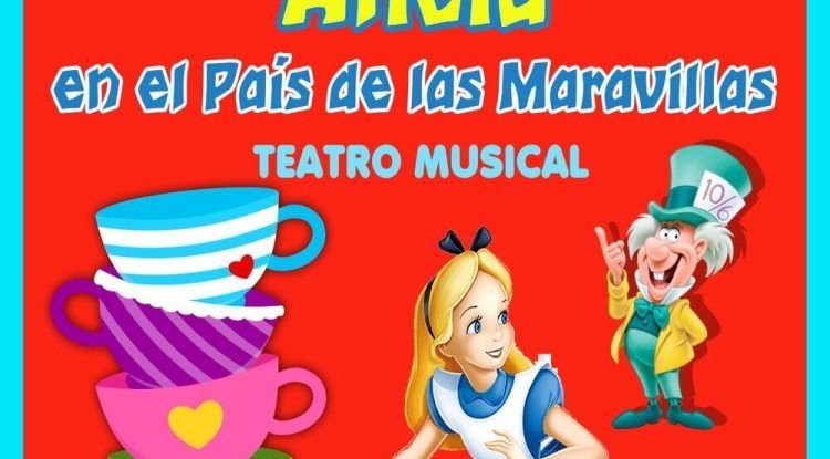 El musical infantil "Alicia en el País de las Maravilla" llega a La Caja Blanca en Málaga