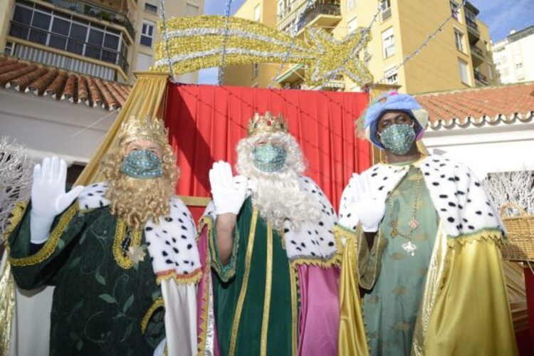 Cabalgata de Reyes Magos 2022 en Torremolinos