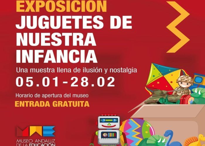 Exposición de juguetes infantiles en el Museo Andaluz de la Educación de Alhaurín de la Torre