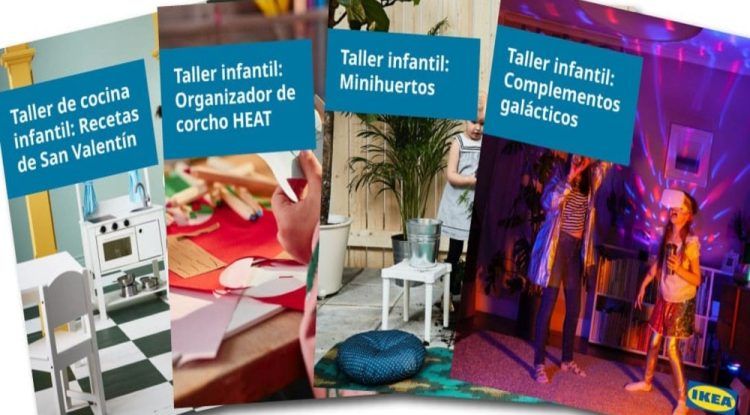 Talleres gratis para niños en febrero en Ikea Málaga