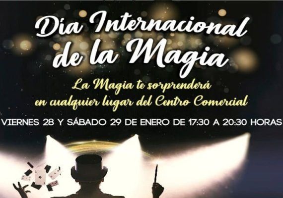 Números de magia en CC Rincón de la Victoria para niños y toda la familia gratis