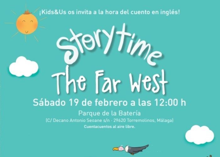 Cuentacuentos gratis en inglés para niños con Kids&Us Torremolinos