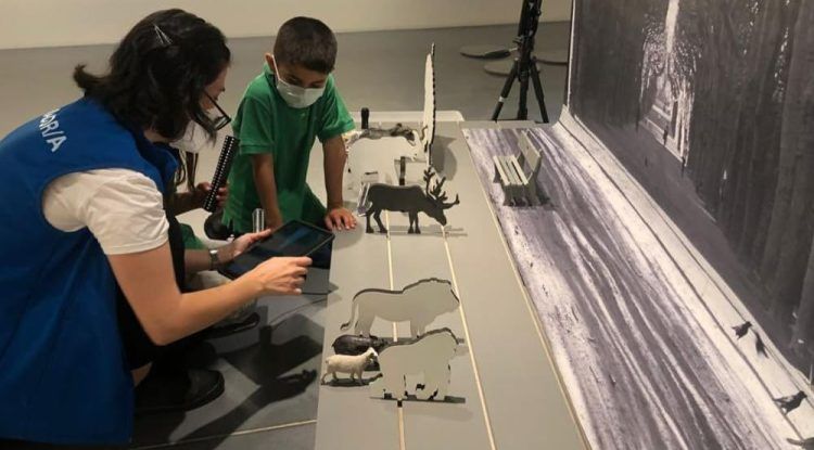 Exposición-taller gratis para niños en Semana Blanca en el Centre Pompidou Málaga