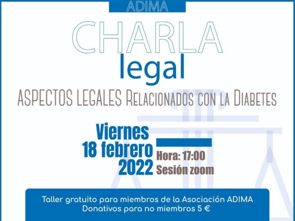 Taller online de Derecho y Diabetes para padres y madres con Adima