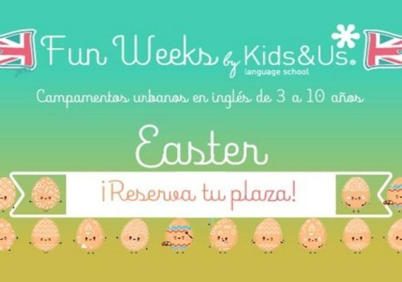 Campamento de Semana Santa para niños en inglés con Kids&Us