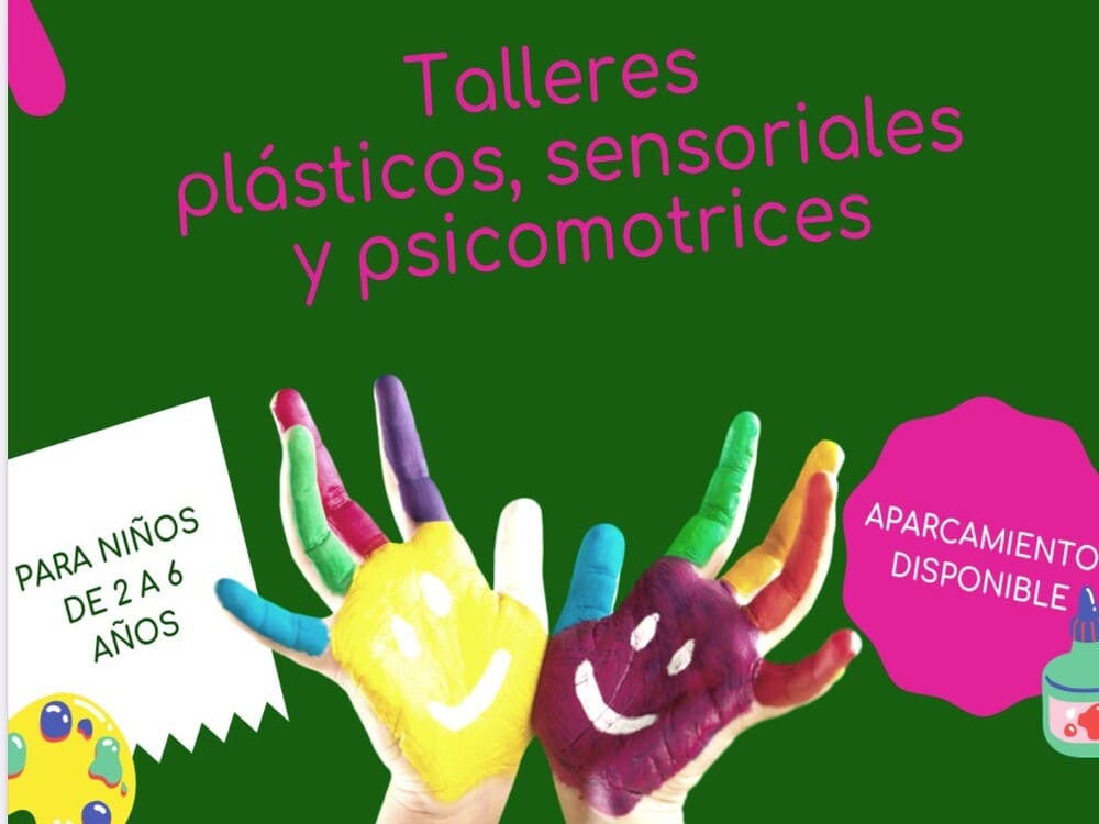 Talleres sensoriales y plásticos gratis para niños en el Colegio Sagrada Familia El Monte de Málaga