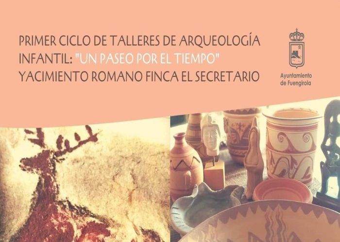 Talleres gratis para niños sobre arqueología en Fuengirola