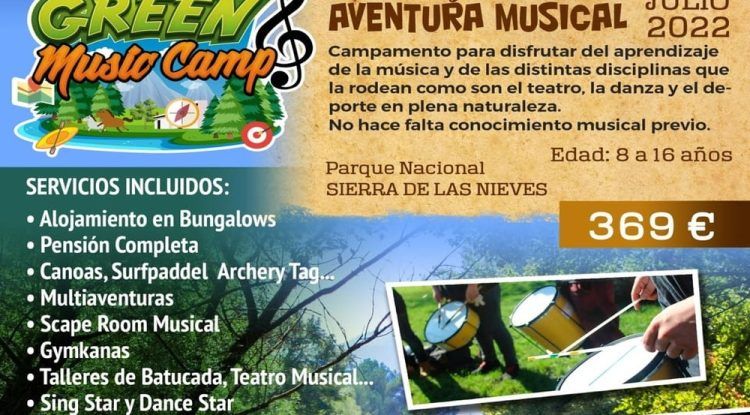 Campamento de verano músico-deportivo para niños del CAMM y QUERKUS