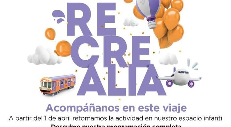 Actividades para niños gratis con Recrealia en CC Vialia
