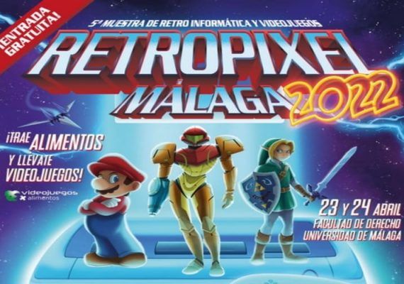 RetroPixel Málaga 2022: actividades gratis en familia sobre informática y videoconsolas