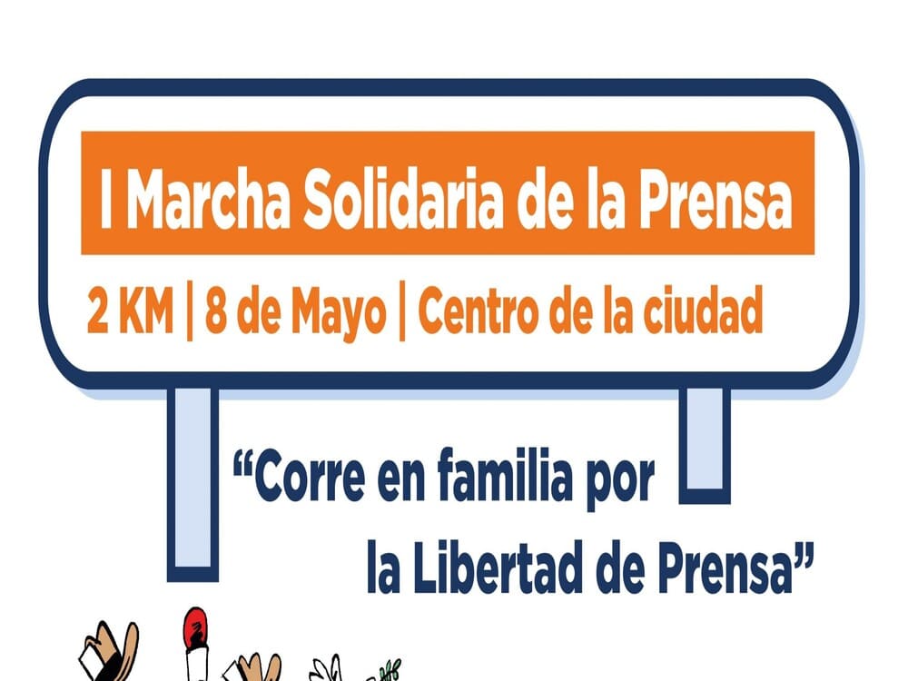 Marcha Solidaria de la Prensa para participar en familia por el centro de Málaga