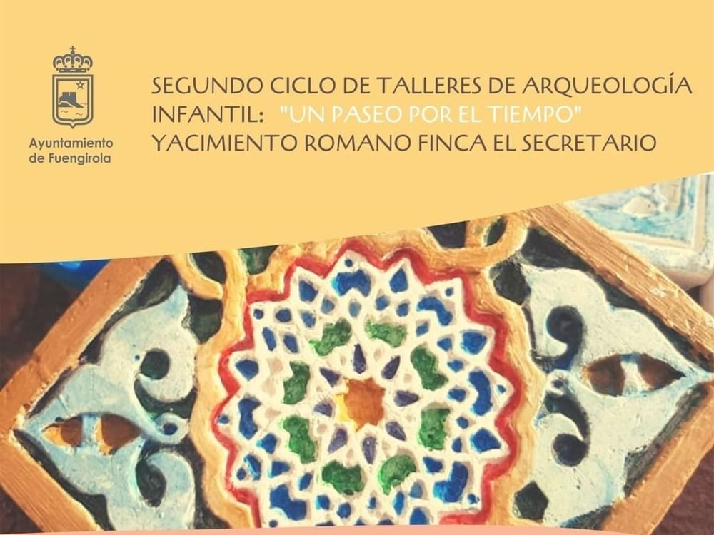 Talleres gratis de arqueología infantil durante mayo en Fuengirola