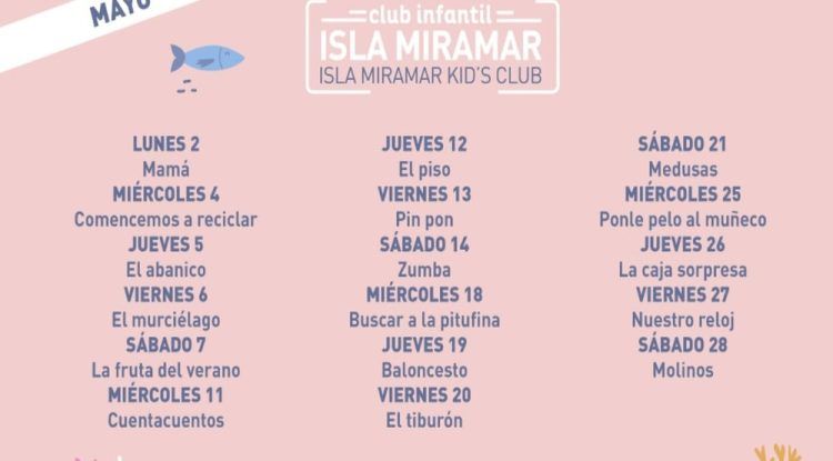 Talleres gratis para niños y niñas en el CC Miramar Fuengirola