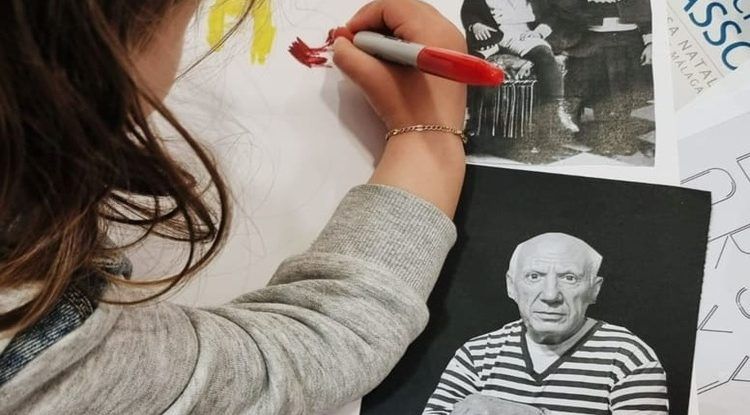 Talleres gratis para niñas y niños sobre Picasso en el Museo Ruso de Málaga