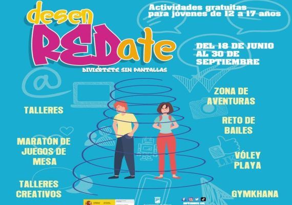 Actividades de ocio saludable para adolescentes este verano 2022, en Málaga