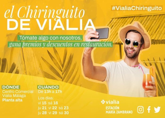 Descuentos y premios para toda la familia este verano en “El Chiringuito de Vialia”