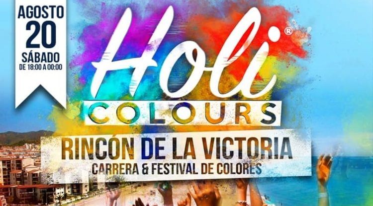 Carrera y festival de colores para toda la familia en Rincón de la Victoria