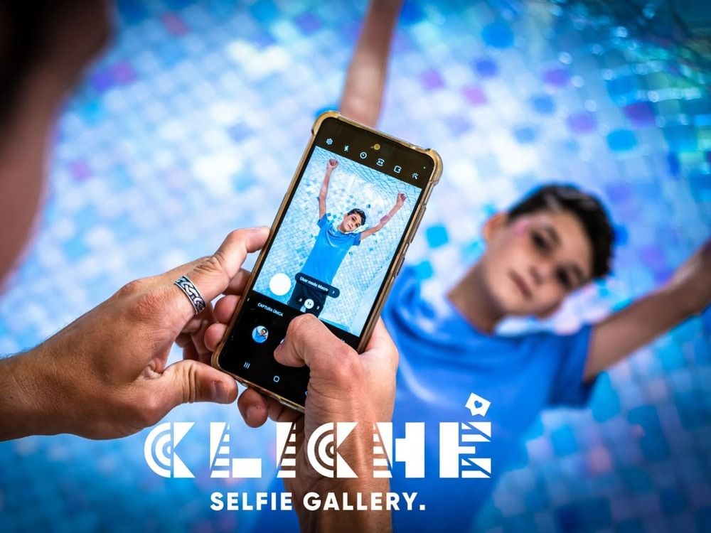 Cliché Selfie Gallery: una galería interactiva ideal para visitar en familia en Málaga
